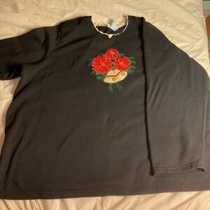 Liz & Me 3X Holiday Sweatshirt Grannycore